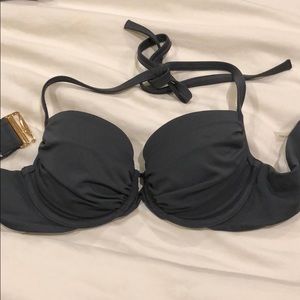 Victoria’s Secret gray bikini top 32B